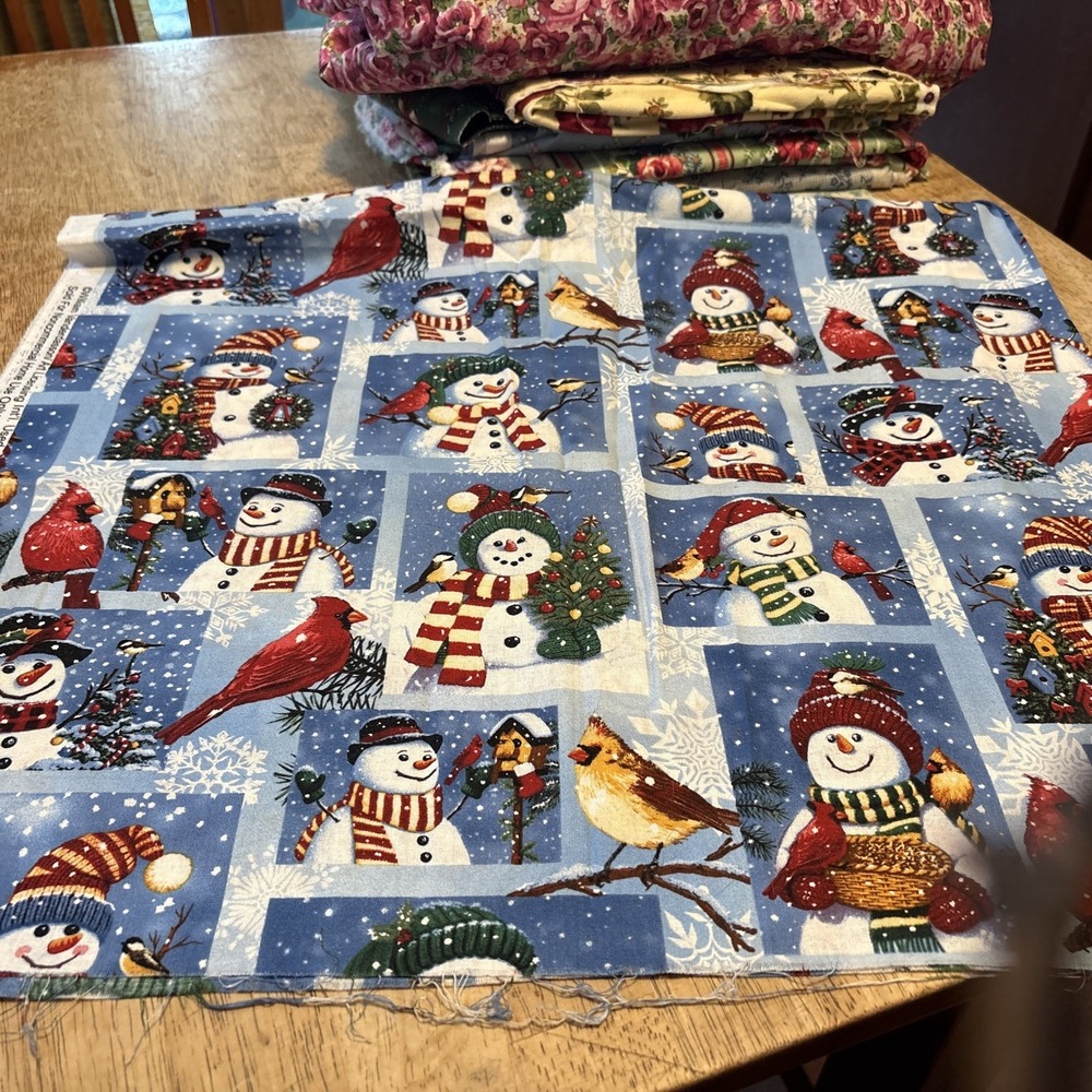 David Textiles William Vanderdasson Christmas Fabric 1 Yard